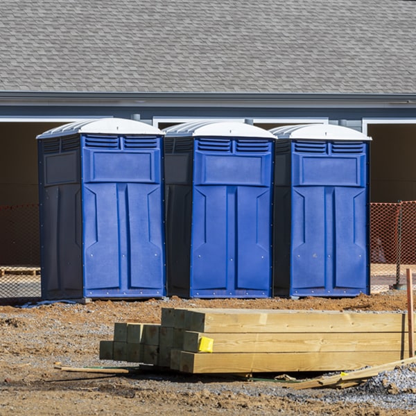 what is the cost difference between standard and deluxe porta potty rentals in Sandy Springs SC